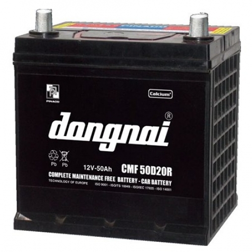 Ắc quy Đồng Nai CMF 50D20 (12V - 50Ah)