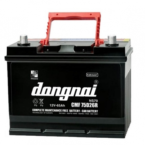 Ắc Quy Đồng Nai CMF 75D26 L/R (12V – 65Ah)