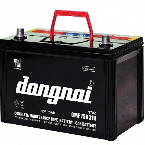 ẮC QUY ĐỒNG NAI CMF 75D31L (12V, 75AH)