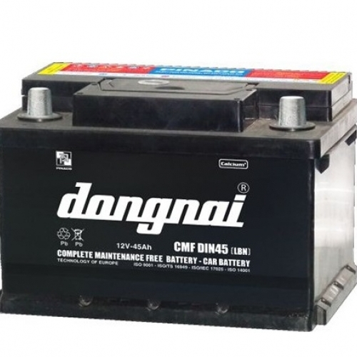 Ắc quy Đồng Nai CMF DIN45 (12V-45Ah)