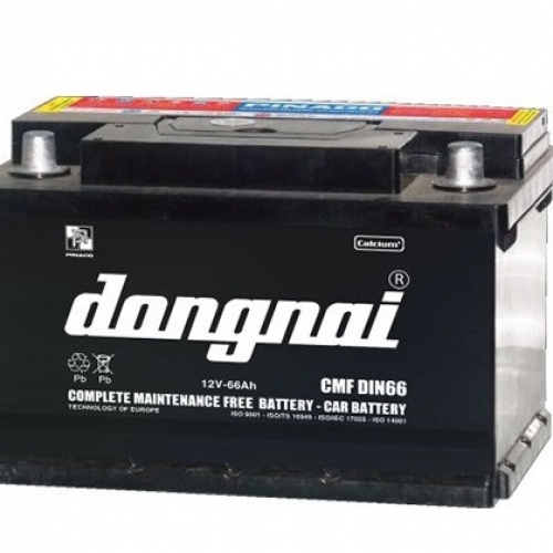 Ắc quy Đồng Nai CMF DIN66 12V 66Ah