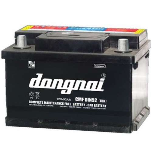 Ắc quy Đồng Nai CMF DIN52 12V 52Ah