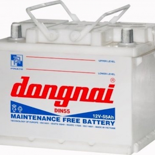 Ắc quy Đồng Nai DIN55 (12V – 55Ah)