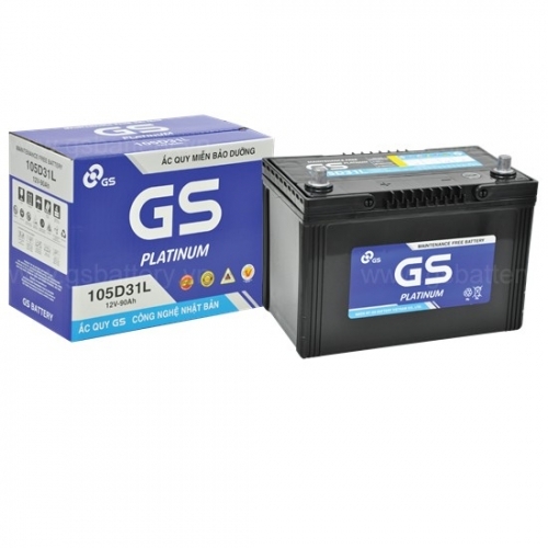 ẮC QUY GS MF 105D31L (12V 90AH)