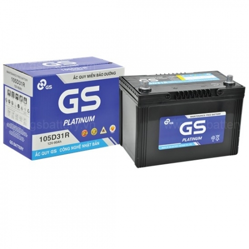 Ắc quy GS MF 105D31R (12V - 90Ah)