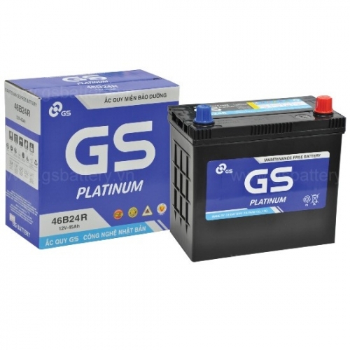 Ắc quy GS MF 46B24R/L (12V-45Ah)