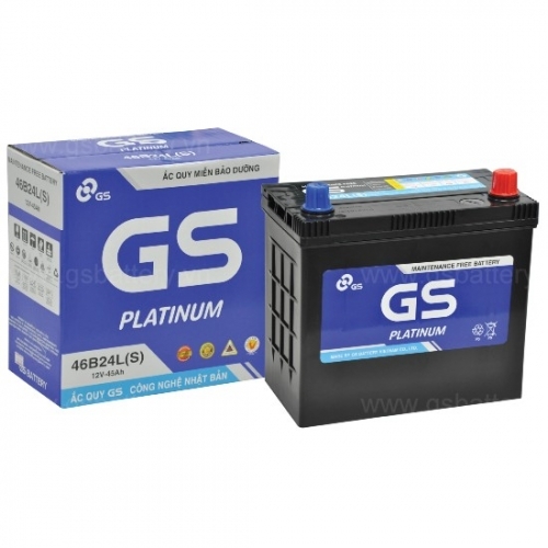 ẮC QUY GS MF 46B24L(S) (12V-45AH)
