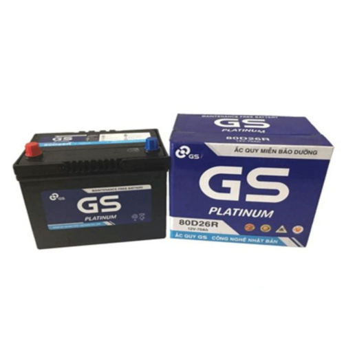 ẮC QUY GS MF 80D26R (12V-70AH)
