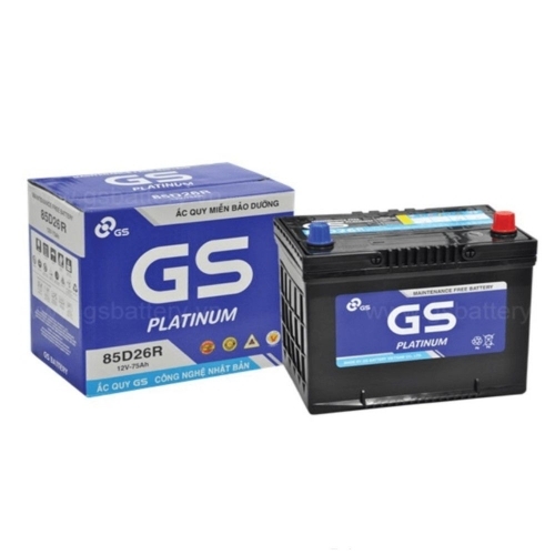 Ắc quy GS MF 85D26R (12V - 75Ah)
