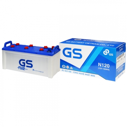 ẮC QUY GS N120 (12V-120AH)