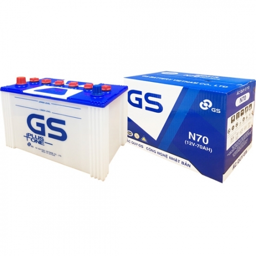 Ắc quy GS N70 (12V-70Ah)
