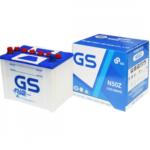 ẮC QUY GS NS50Z (12V-60AH )