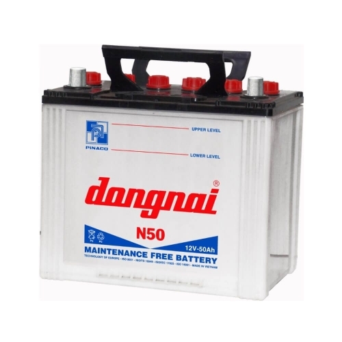 Ắc quy Đồng Nai N50 R/L (12V-50Ah)